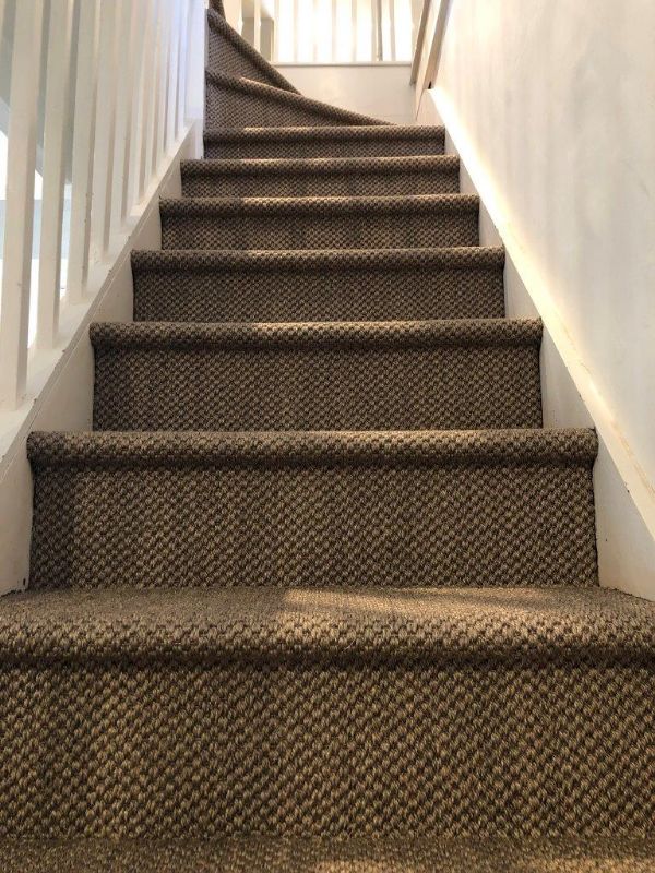 Sisal stair carpet